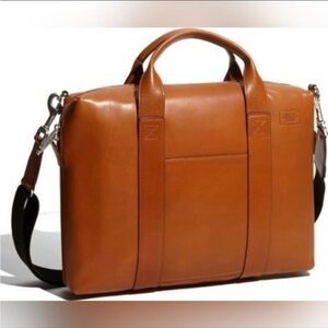 Jack Spade ‘Davis' Leather Briefcase